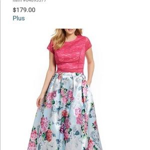 b darlin plus size prom dresses